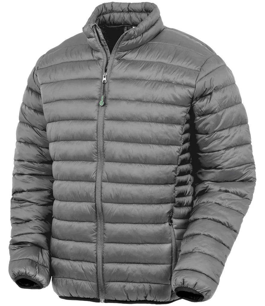 Result Recycled Padded Jacket — Frost Grey