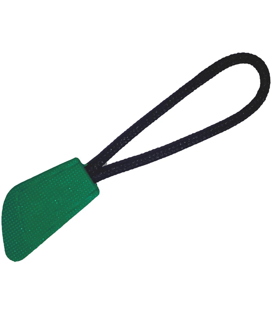 Result Interchangeable Zip Pulls — Kelly Green
