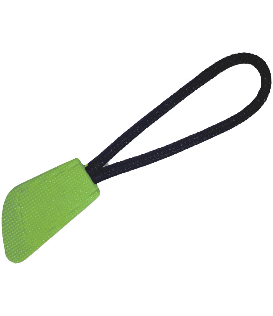 Result Interchangeable Zip Pulls — Lime Green