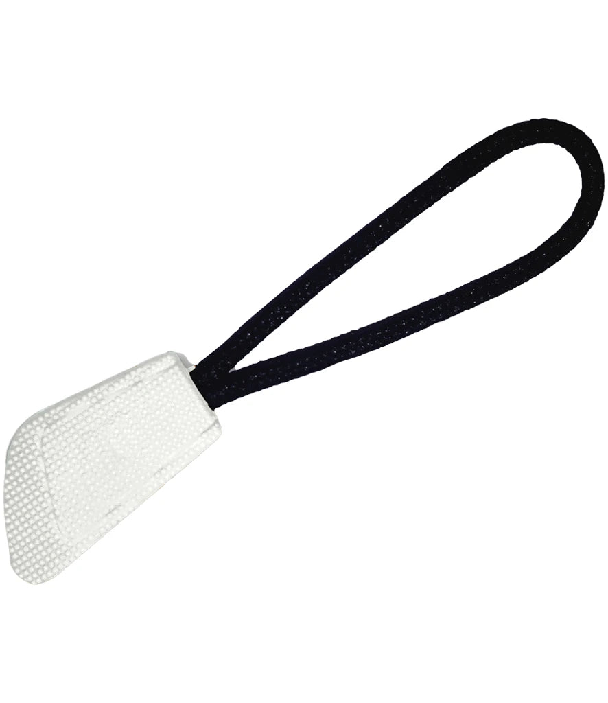 Result Interchangeable Zip Pulls — White