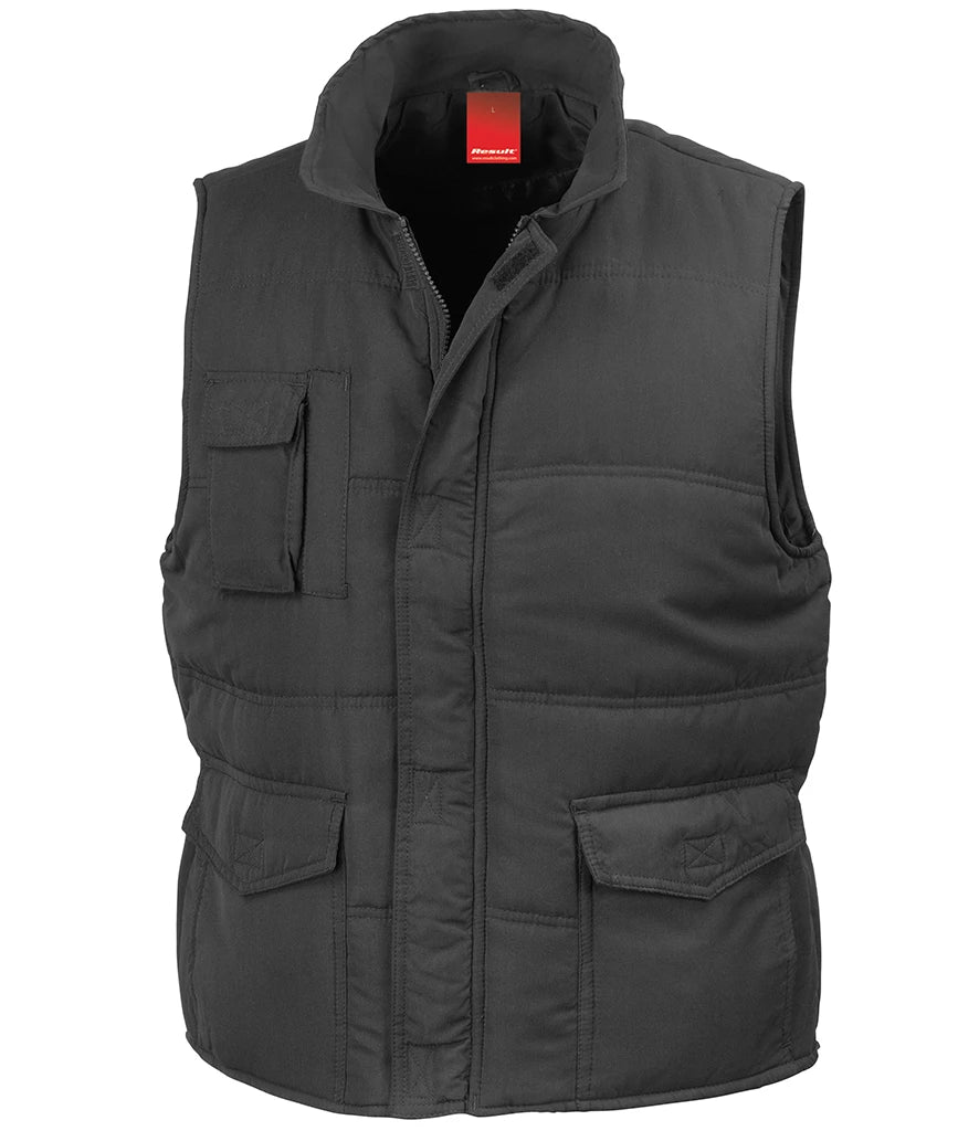 Result Promo Bodywarmer — Black