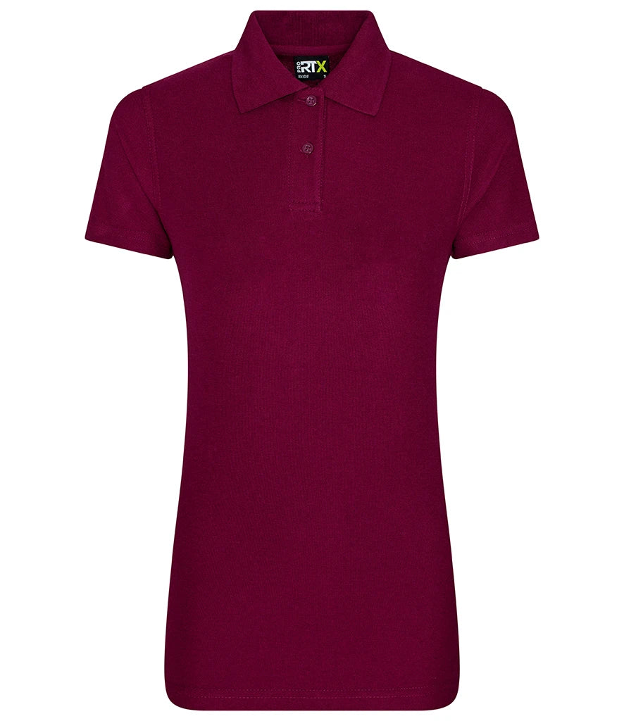 Pro RTX Ladies Pro Piqué Polo Shirt — Burgundy