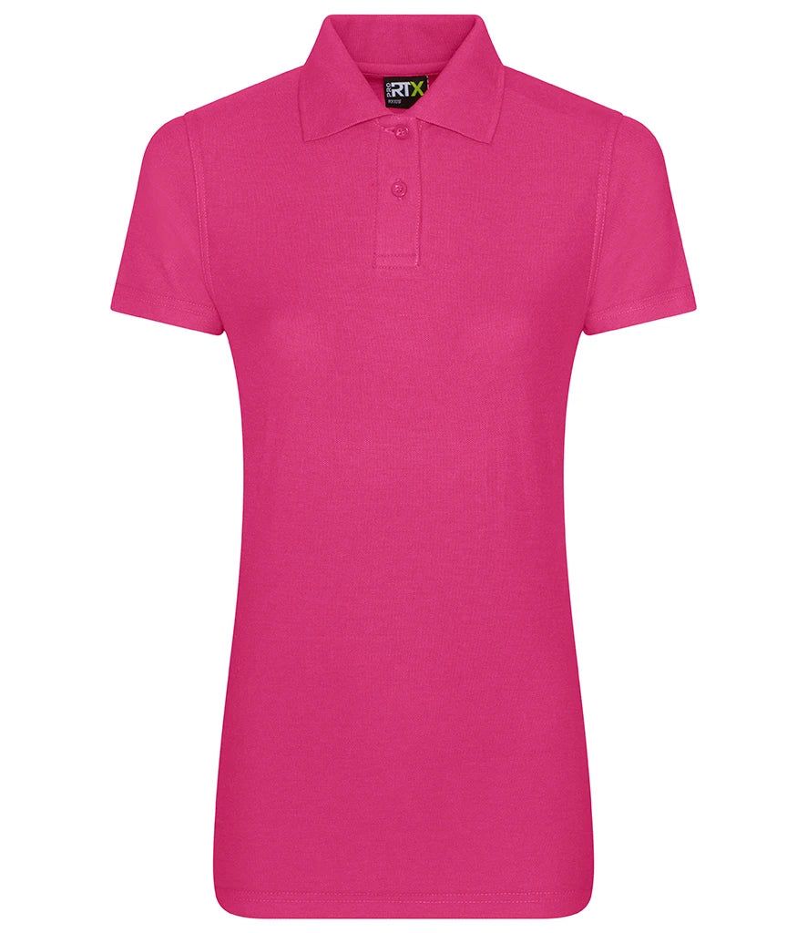 Pro RTX Ladies Pro Piqué Polo Shirt — Fuchsia