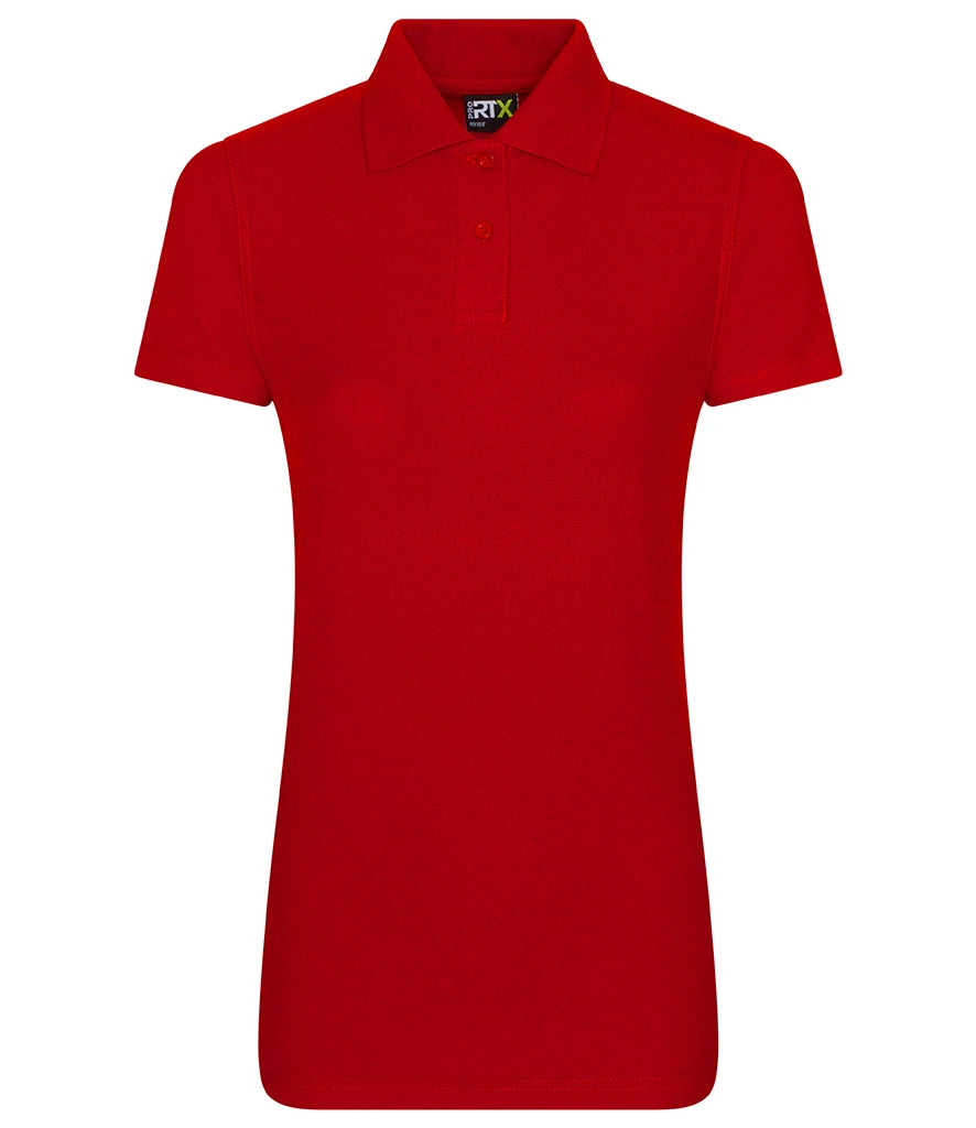Pro RTX Ladies Pro Piqué Polo Shirt — Red