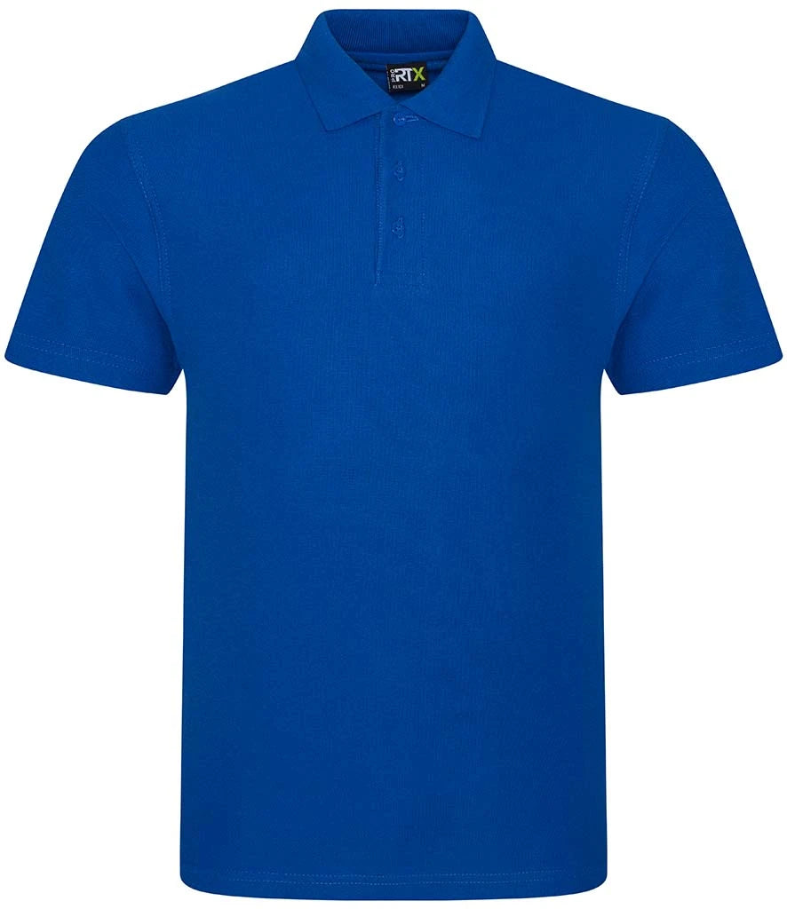 Pro RTX Pro Piqué Polo Shirt in Royal Blue, front view