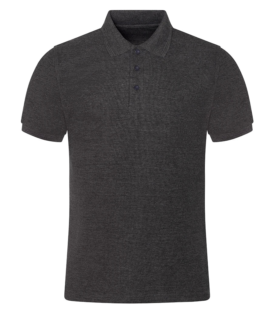 Pro RTX Pro Premium Piqué Polo Shirt — Charcoal