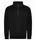 Pro RTX Pro 1/4 Neck Zip Sweatshirt — Black
