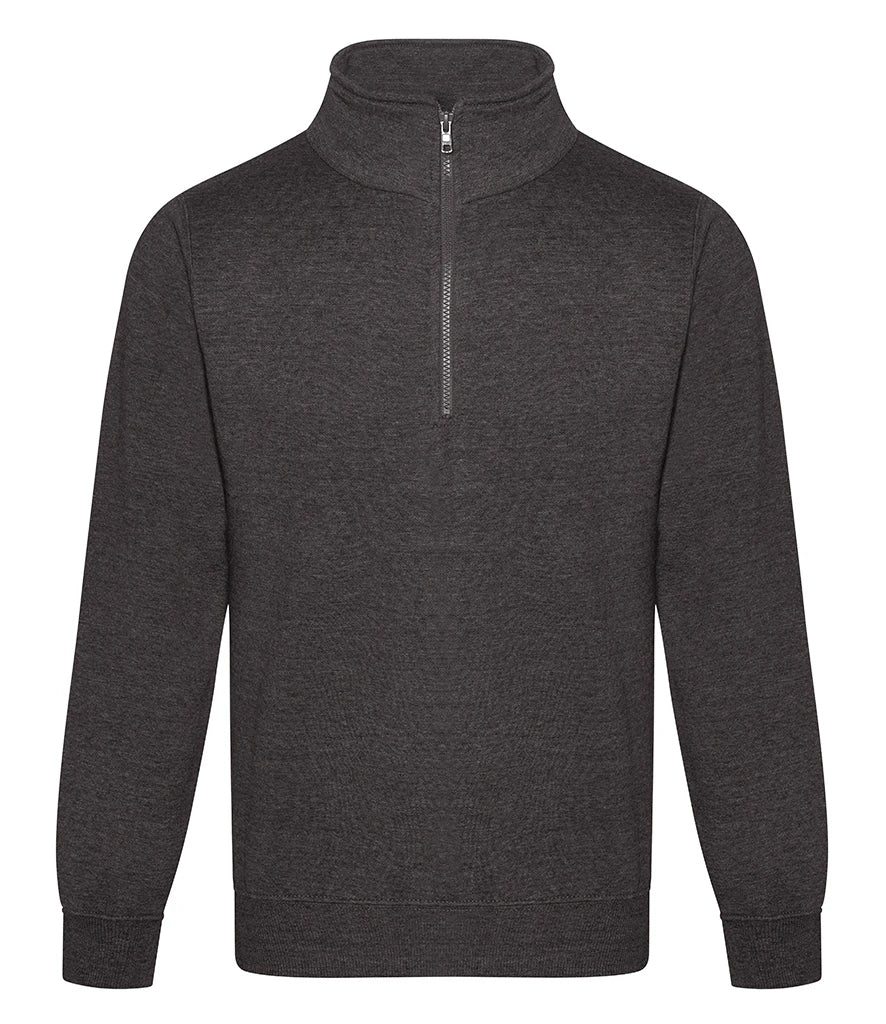 Pro RTX Pro 1/4 Neck Zip Sweatshirt — Charcoal