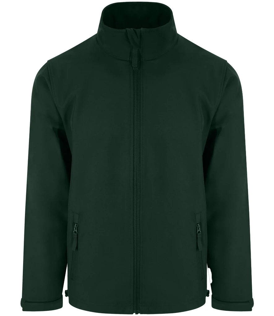 Pro RTX Pro Two Layer Soft Shell Jacket — Bottle Green