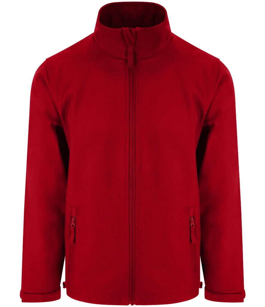 Pro RTX Pro Two Layer Soft Shell Jacket — Red