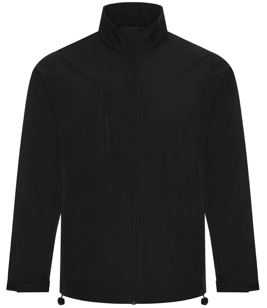 Pro RTX Pro Three Layer Soft Shell Jacket — Black