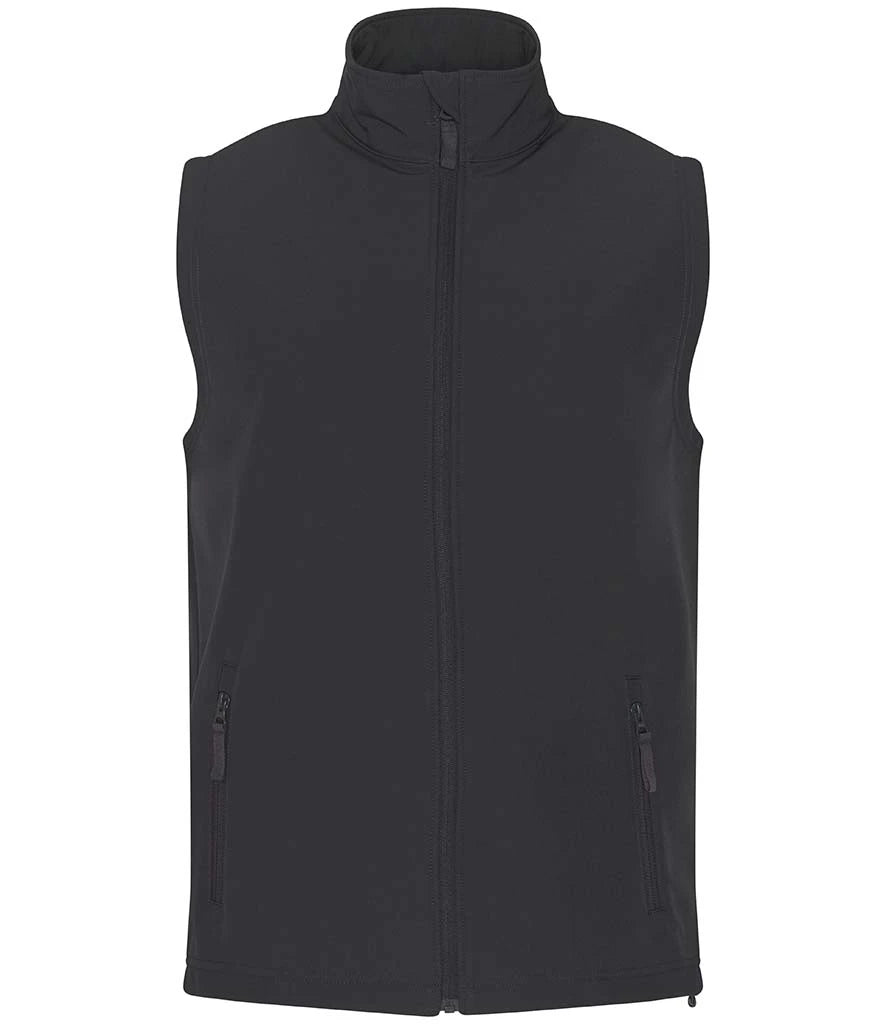 Pro RTX Pro Two Layer Soft Shell Gilet — Charcoal