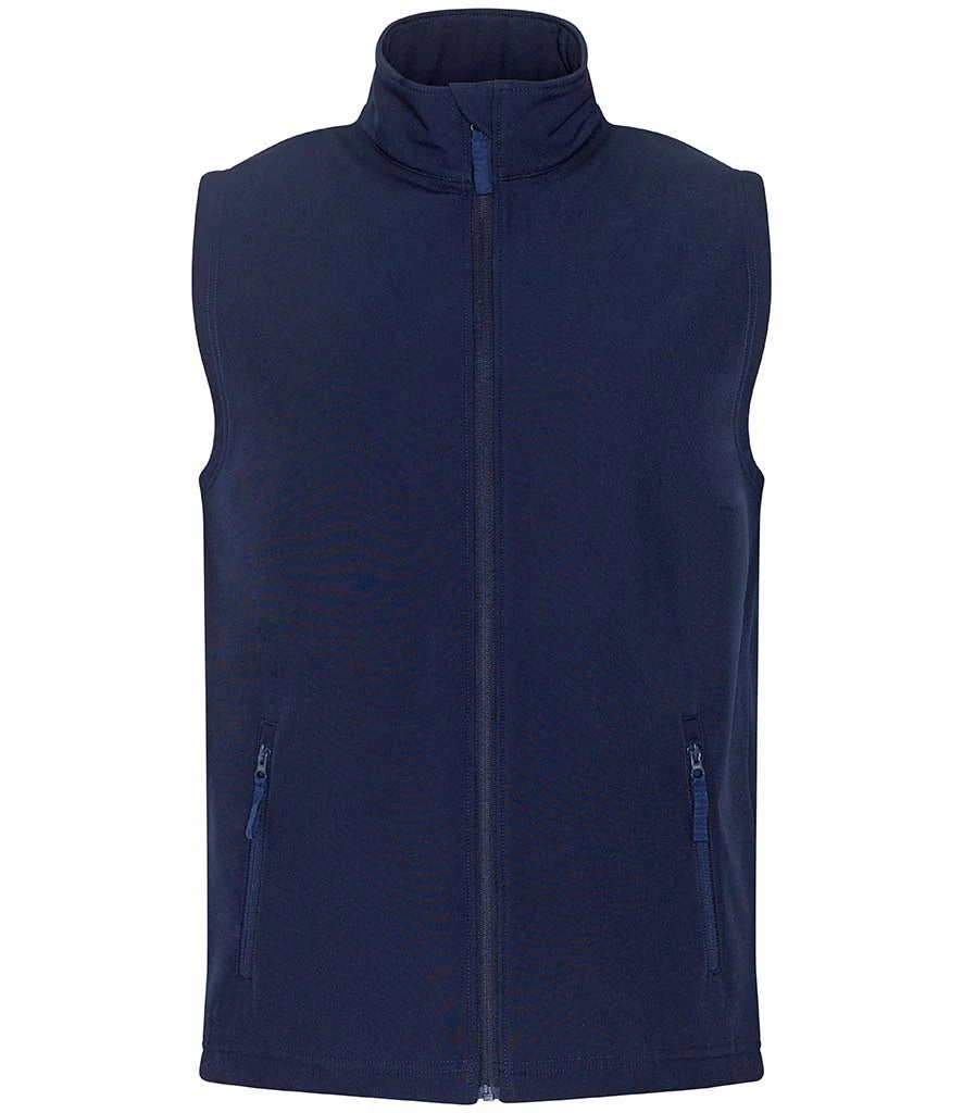 Pro RTX Pro Two Layer Soft Shell Gilet — Navy