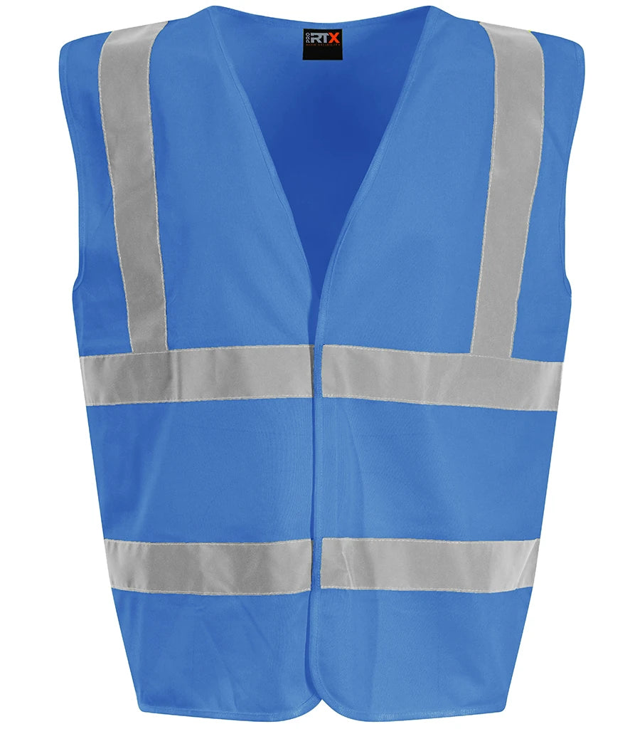 Pro RTX High Visibility Kids Waistcoat — Royal Blue