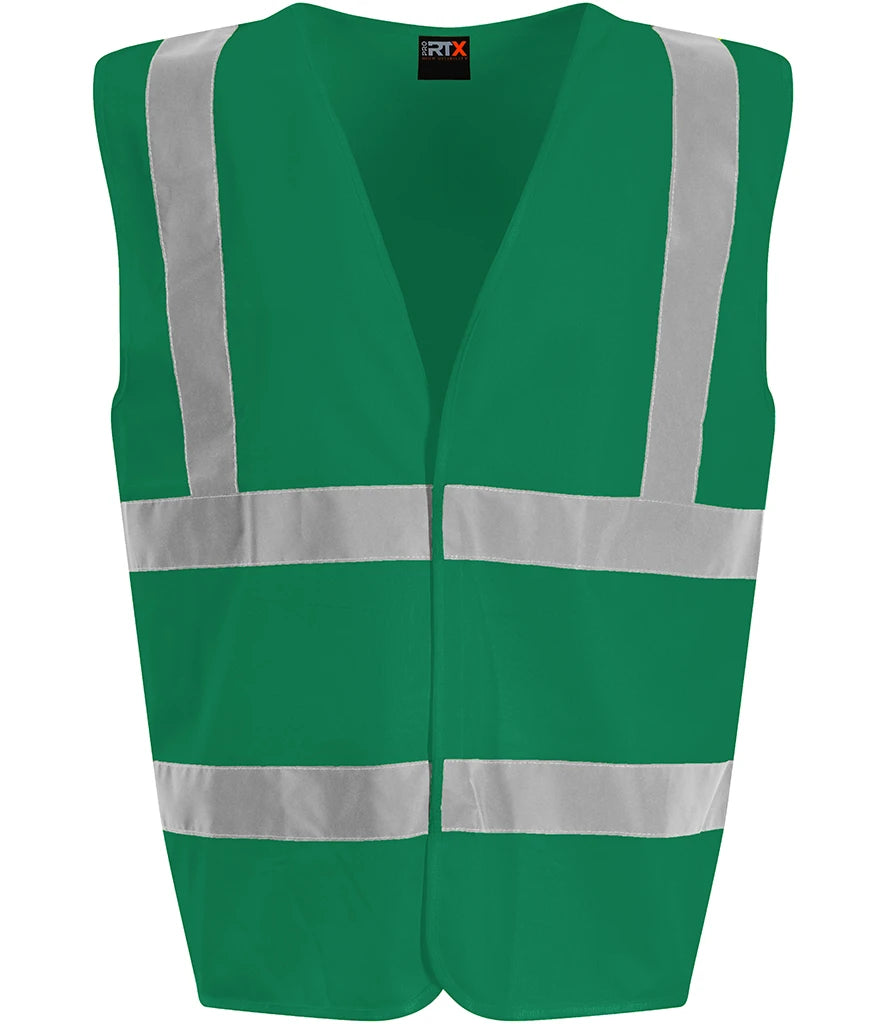 Pro RTX High Visibility Waistcoat — Paramedic Green