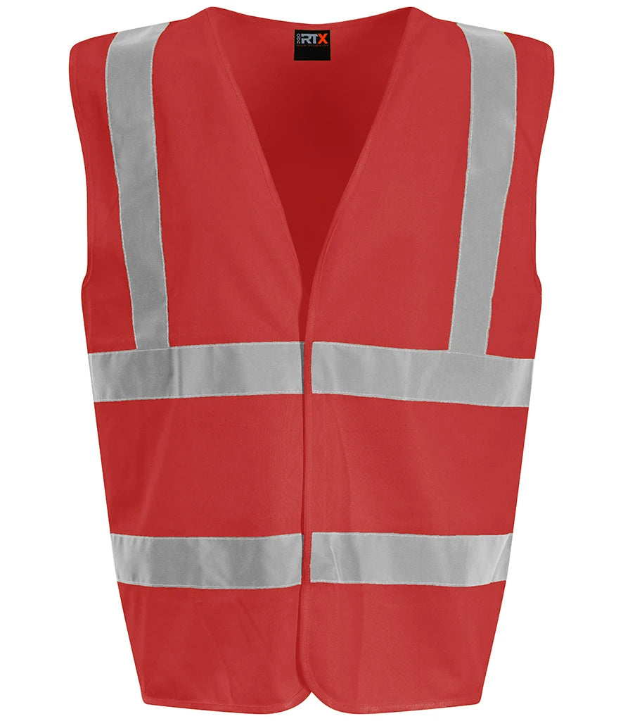 Pro RTX High Visibility Waistcoat — Red
