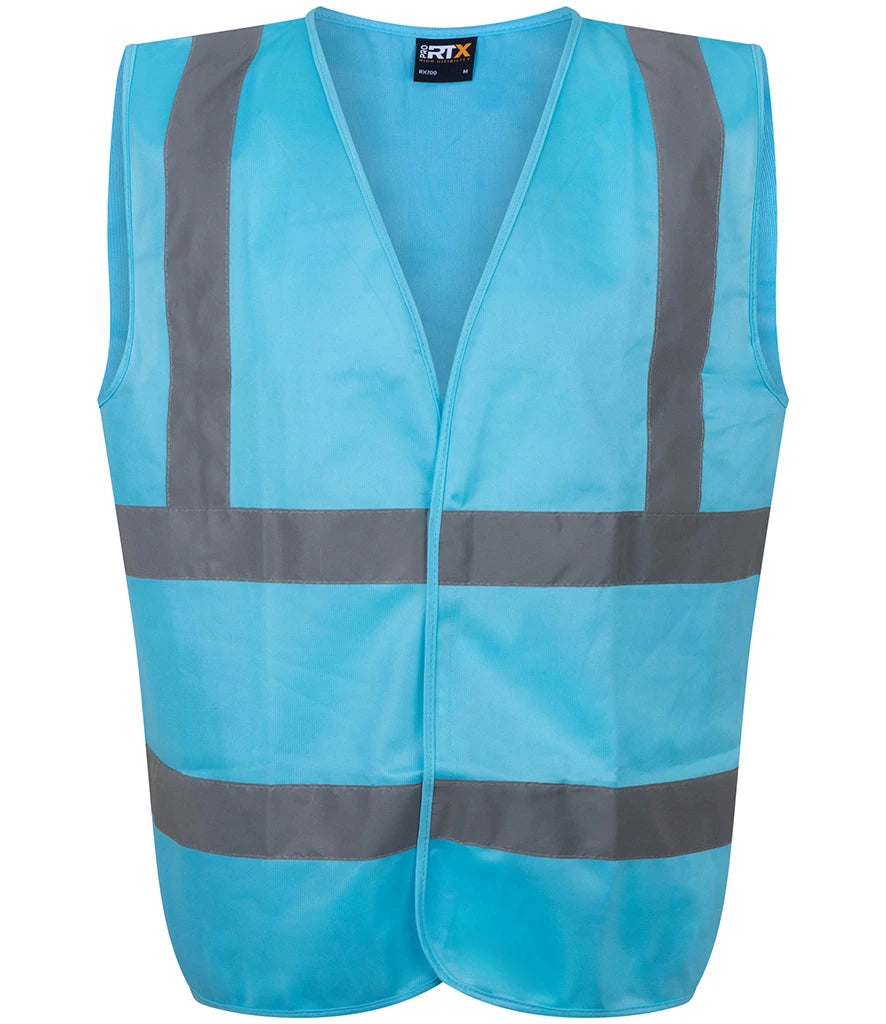 Pro RTX High Visibility Waistcoat — Sapphire Blue