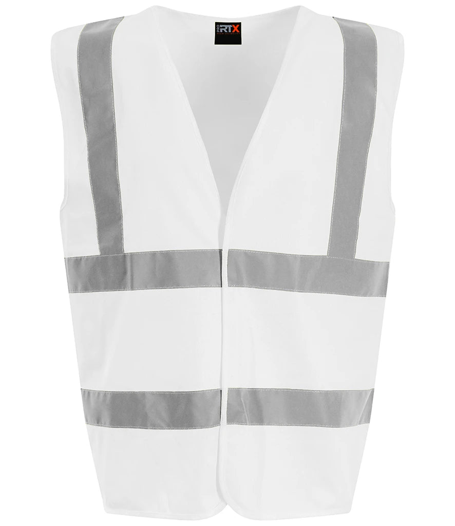 Pro RTX High Visibility Waistcoat — White