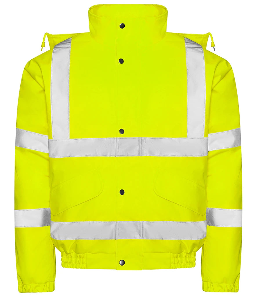 Pro RTX High Visibility Bomber Jacket — Yellow