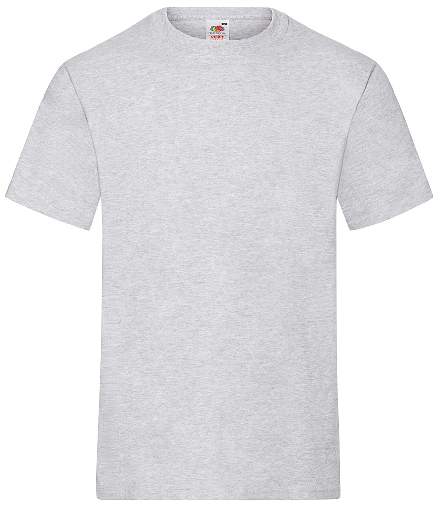 Fruit of the Loom Heavy Cotton T-Shirt — Heather Grey