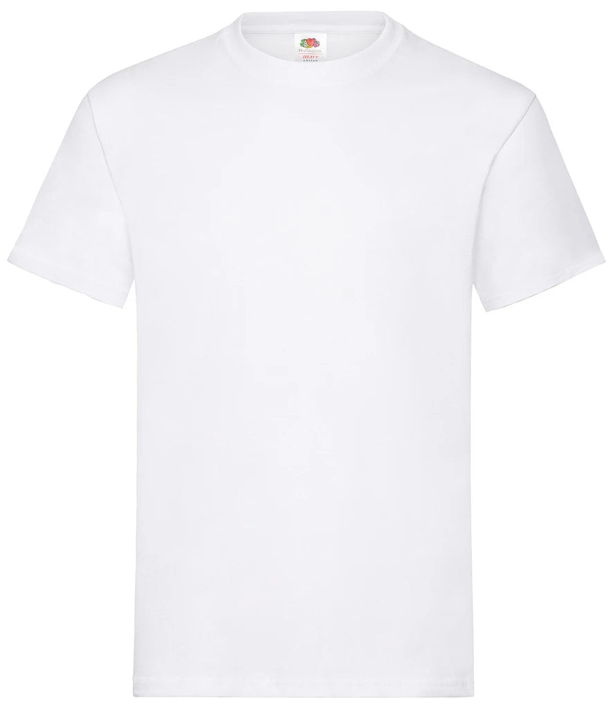 Fruit of the Loom Heavy Cotton T-Shirt — White