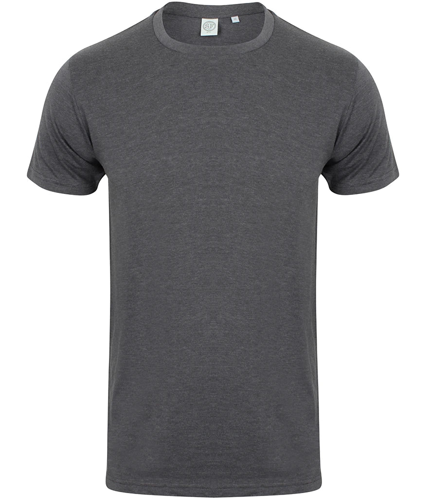 SF Clothing Feel Good Stretch T-Shirt — Heather Charcoal