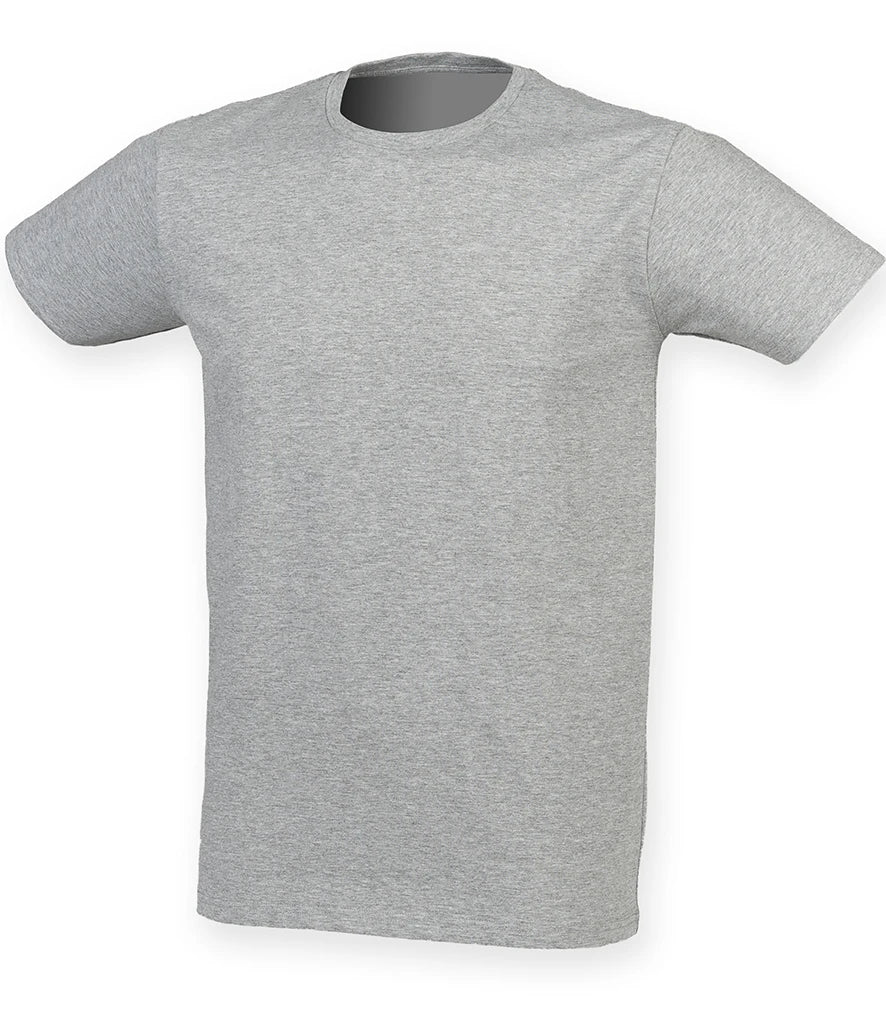 SF Clothing Feel Good Stretch T-Shirt — Heather Grey