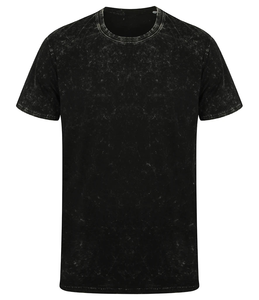 SF Clothing Unisex Washed Band T-Shirt — Washed Black