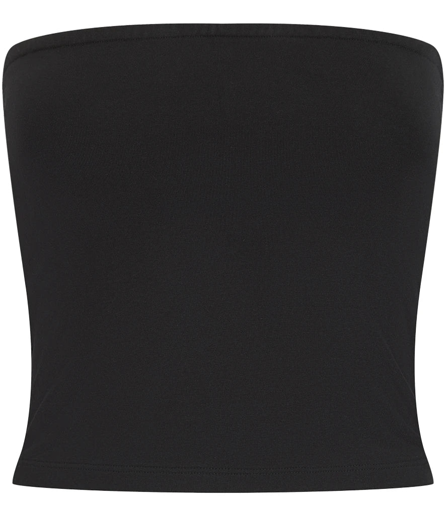 SF Clothing Ladies Bandeau Top — Black