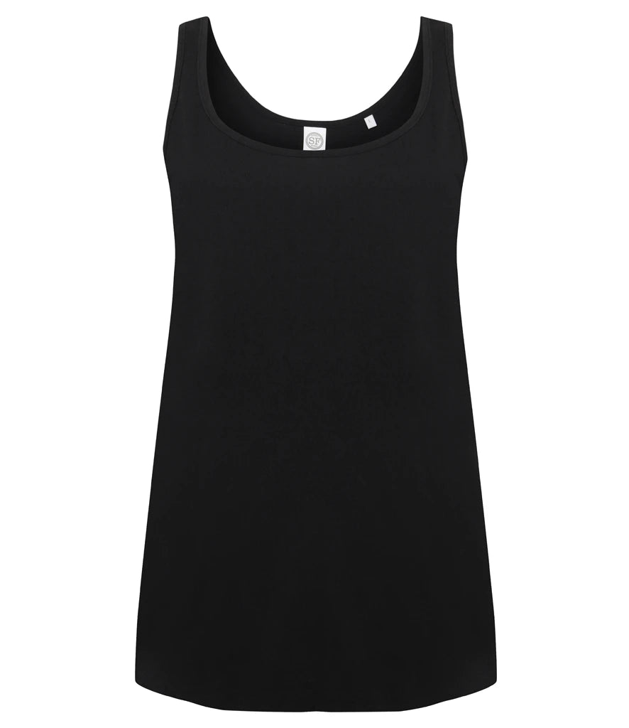 SF Clothing Ladies Slounge Vest — Black