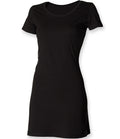 SF Clothing Ladies T-Shirt Dress — Black