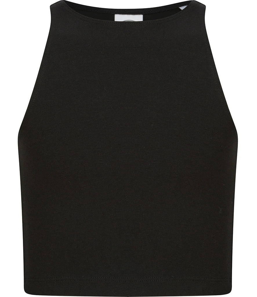 SF Clothing Kids Cropped Top — Black