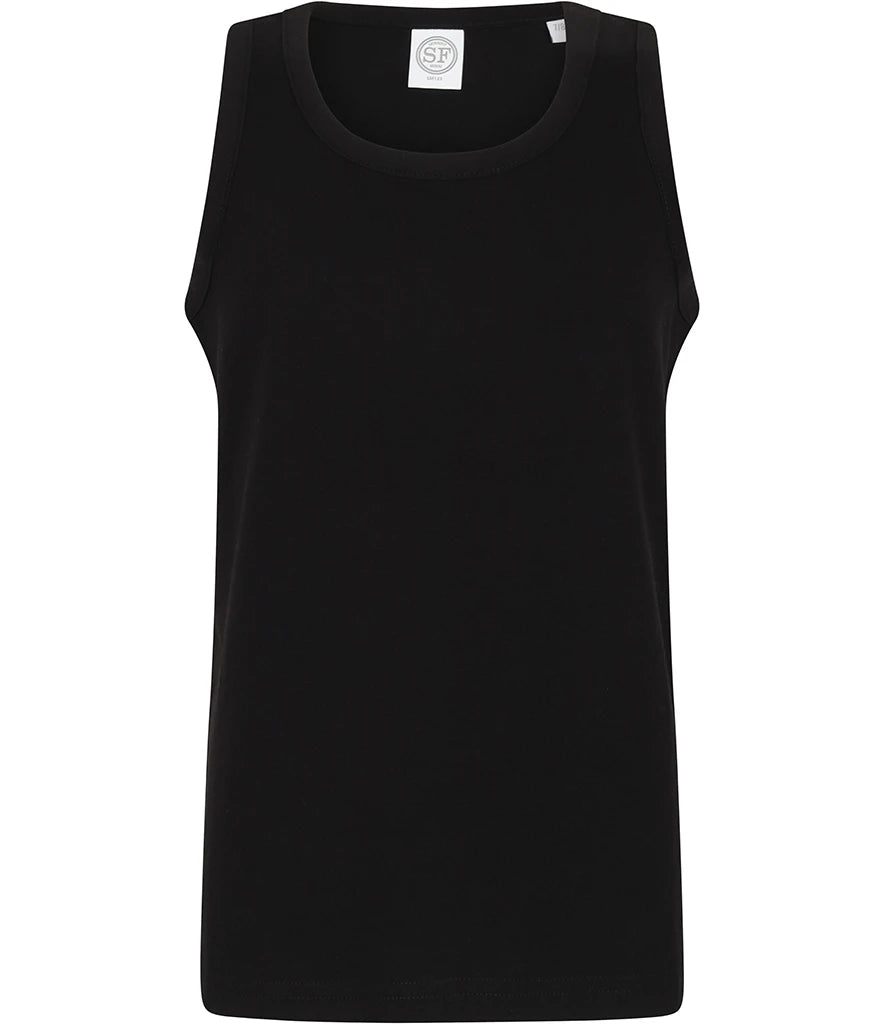 SF Clothing Kids Feel Good Stretch Vest — Black
