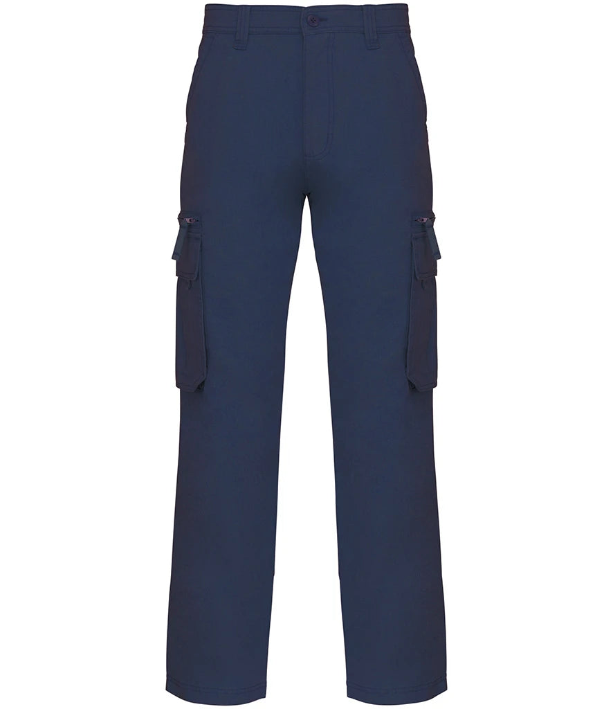 Kariban Heavy Canvas Trousers — Navy