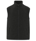 Spasso Unisex Sherpa Bodywarmer — Black