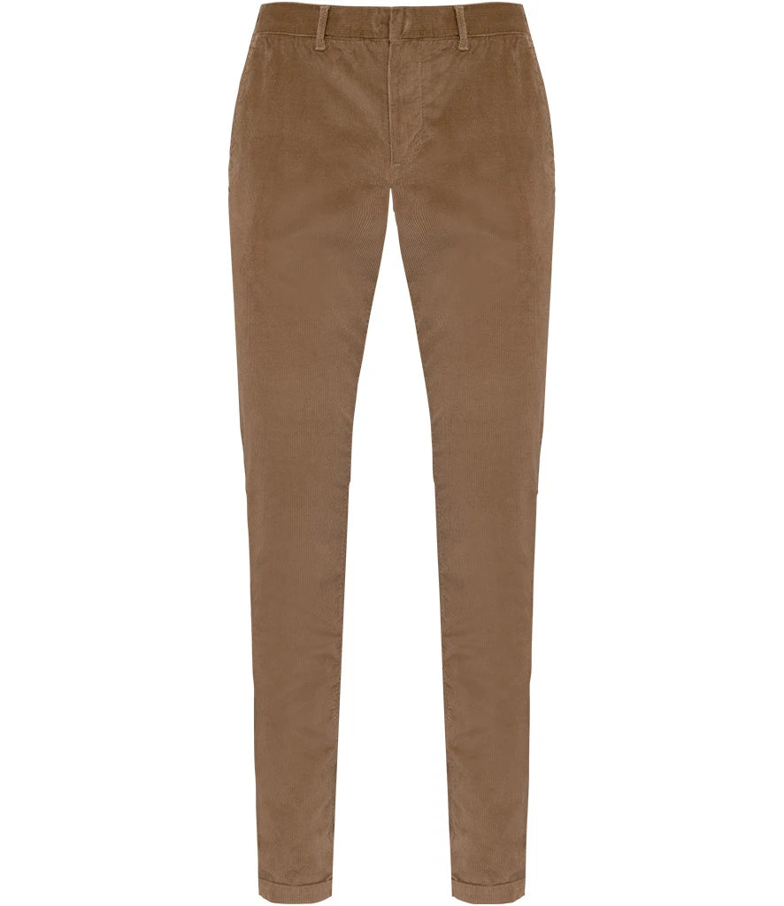 Spasso Corduroy Trousers — Dark Camel