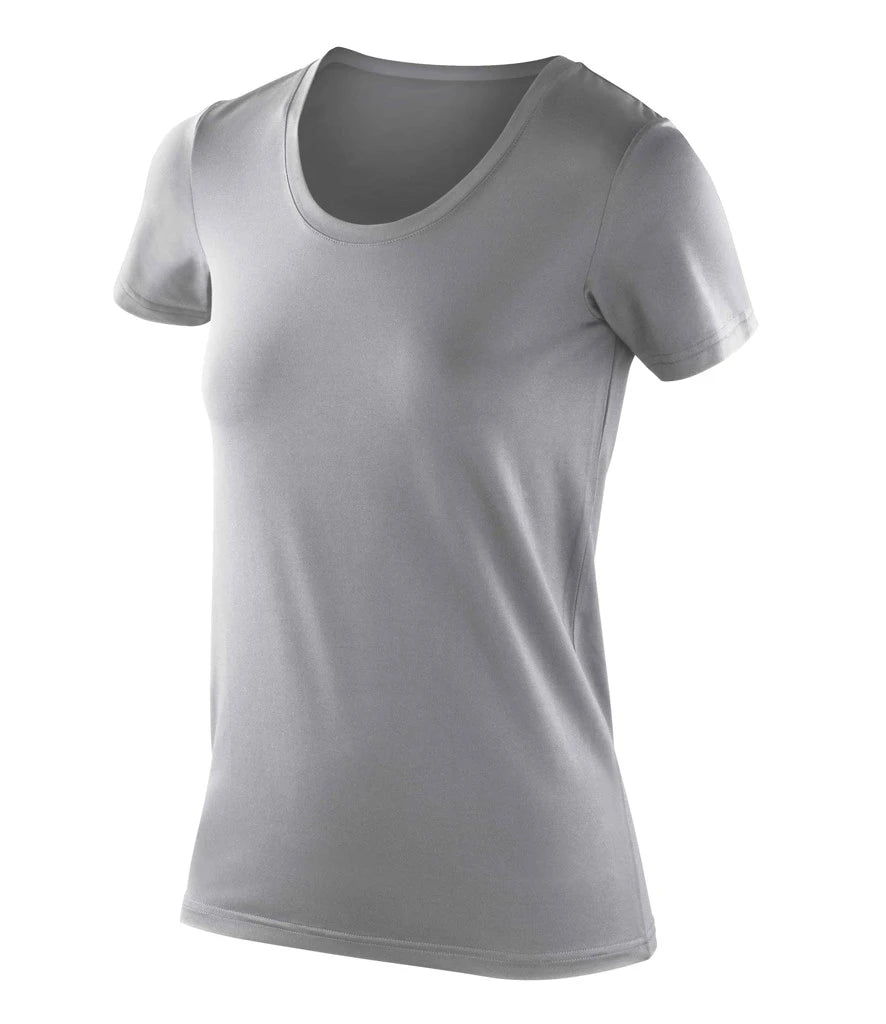 Spiro Impact Ladies Softex® T-Shirt — Cloudy Grey