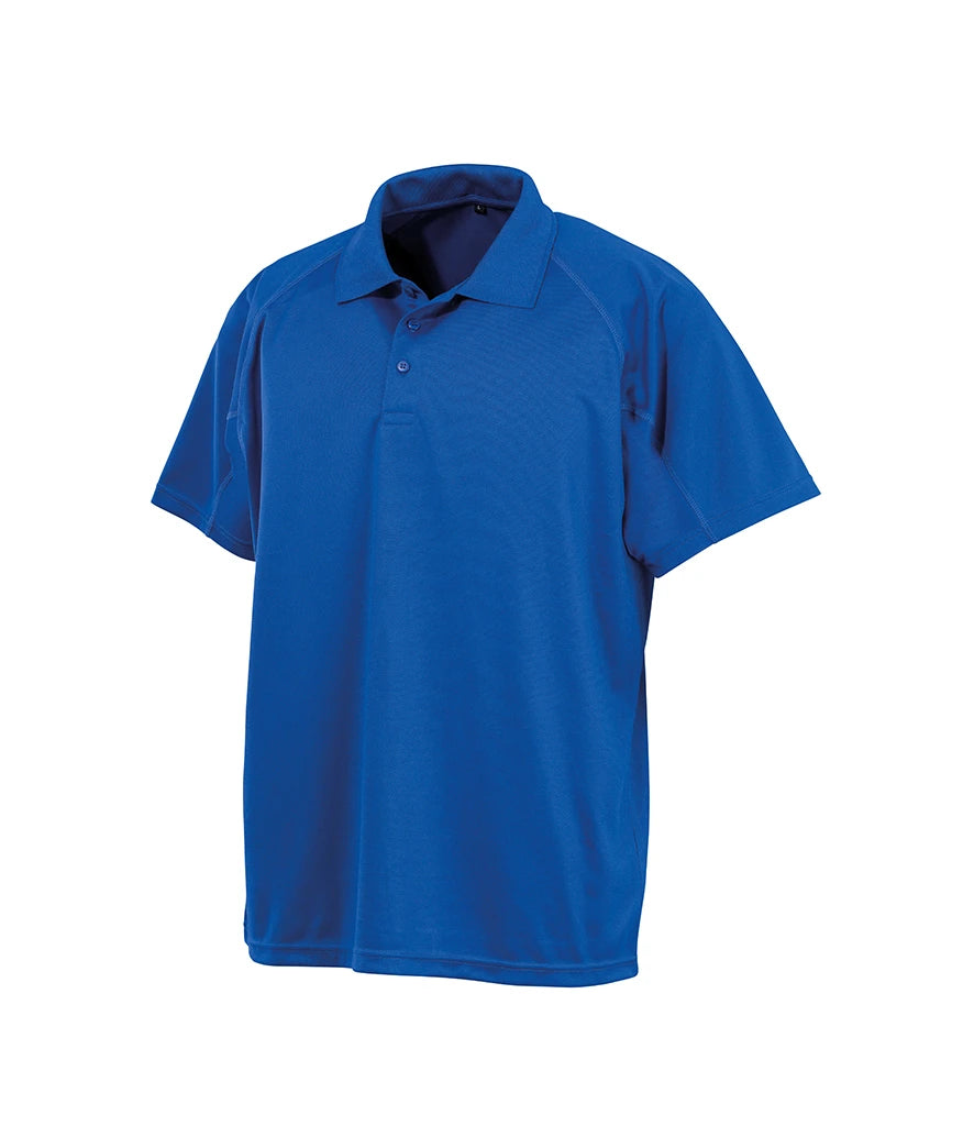 Spiro Impact Performance Aircool Polo Shirt — Royal Blue