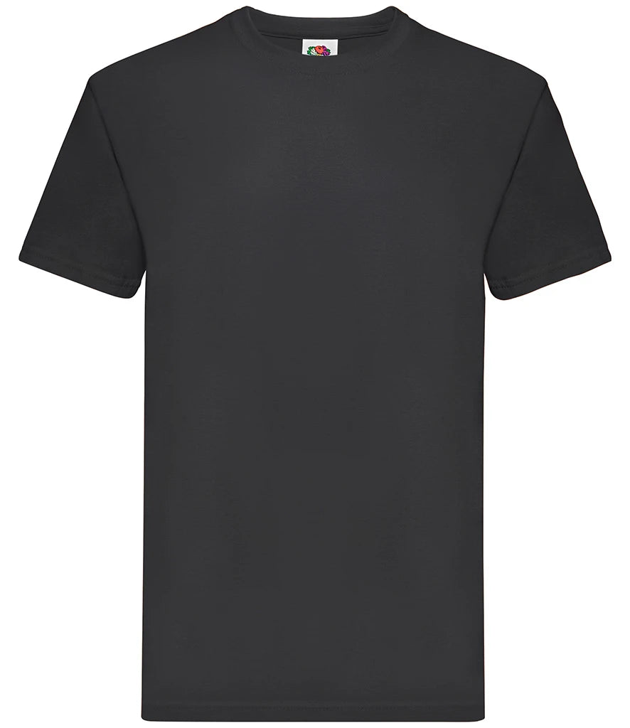 Fruit of the Loom Super Premium T-Shirt — Black