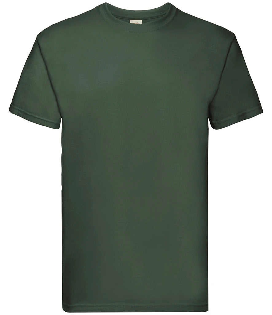 Fruit of the Loom Super Premium T-Shirt — Bottle Green