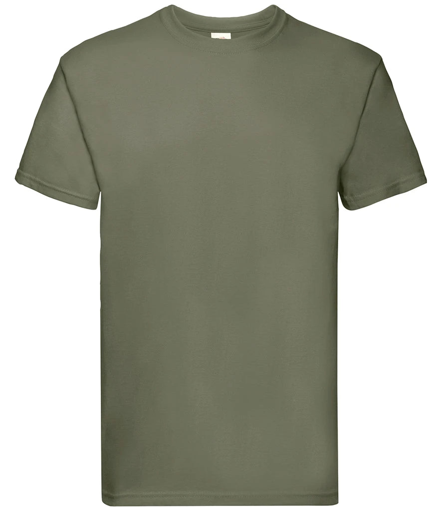 Fruit of the Loom Super Premium T-Shirt — Classic Olive
