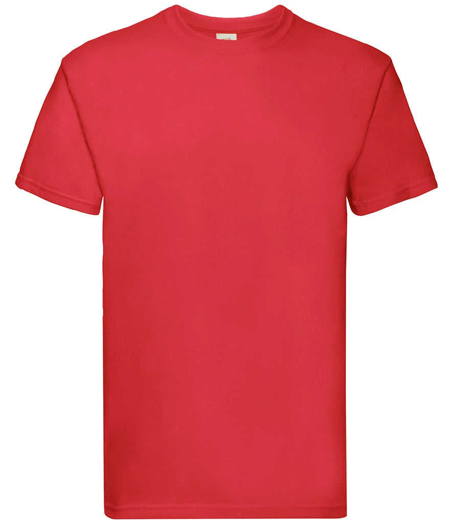 Fruit of the Loom Super Premium T-Shirt — Red
