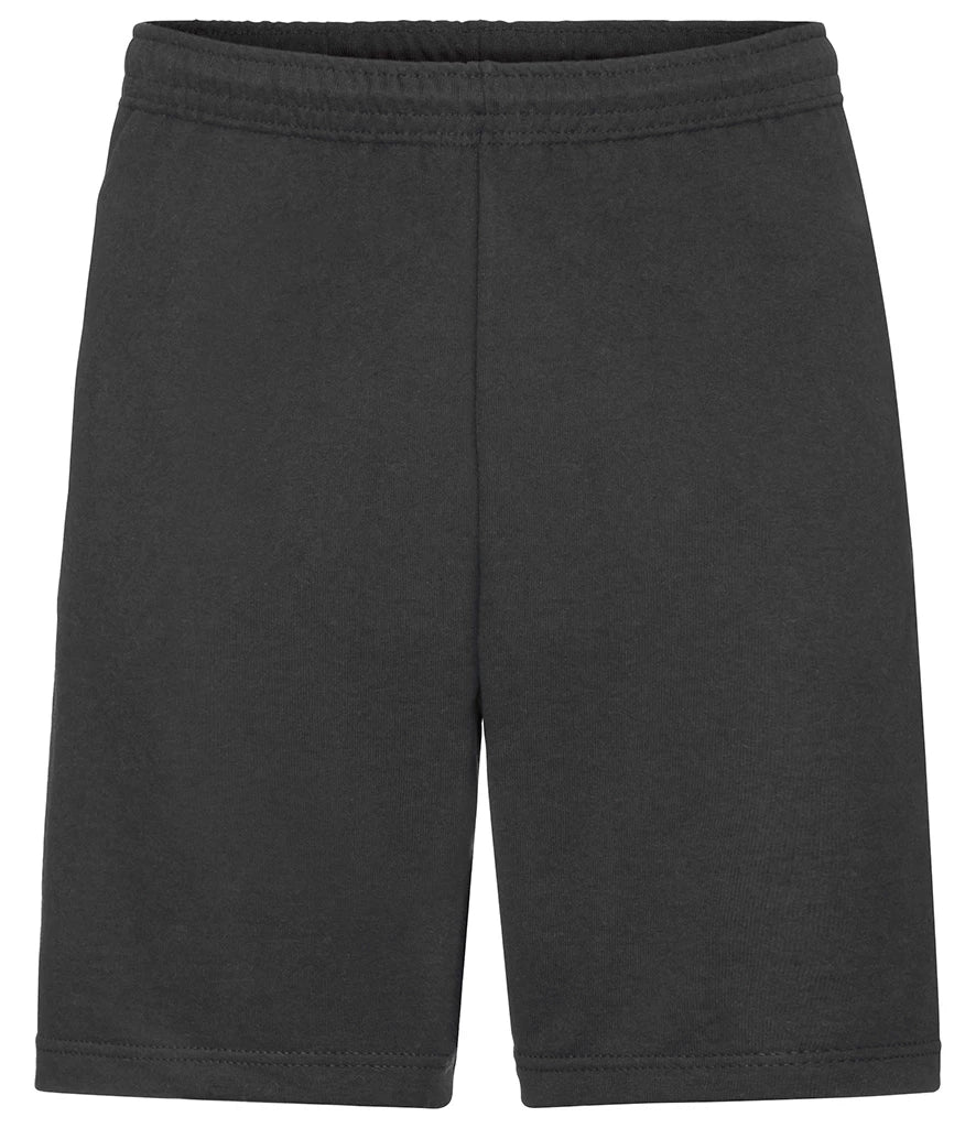 Fruit of the Loom Lightweight Shorts — Black
