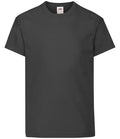 Fruit of the Loom Kids Original T-Shirt — Black