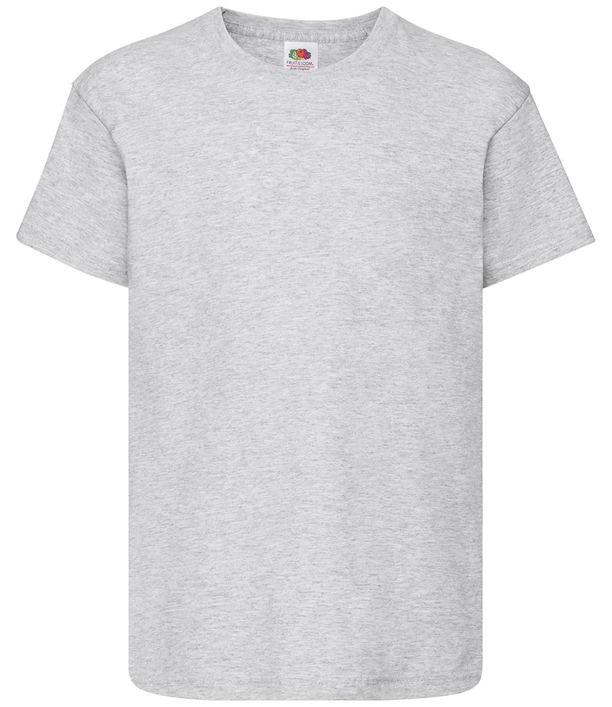 Fruit of the Loom Kids Original T-Shirt — Heather Grey