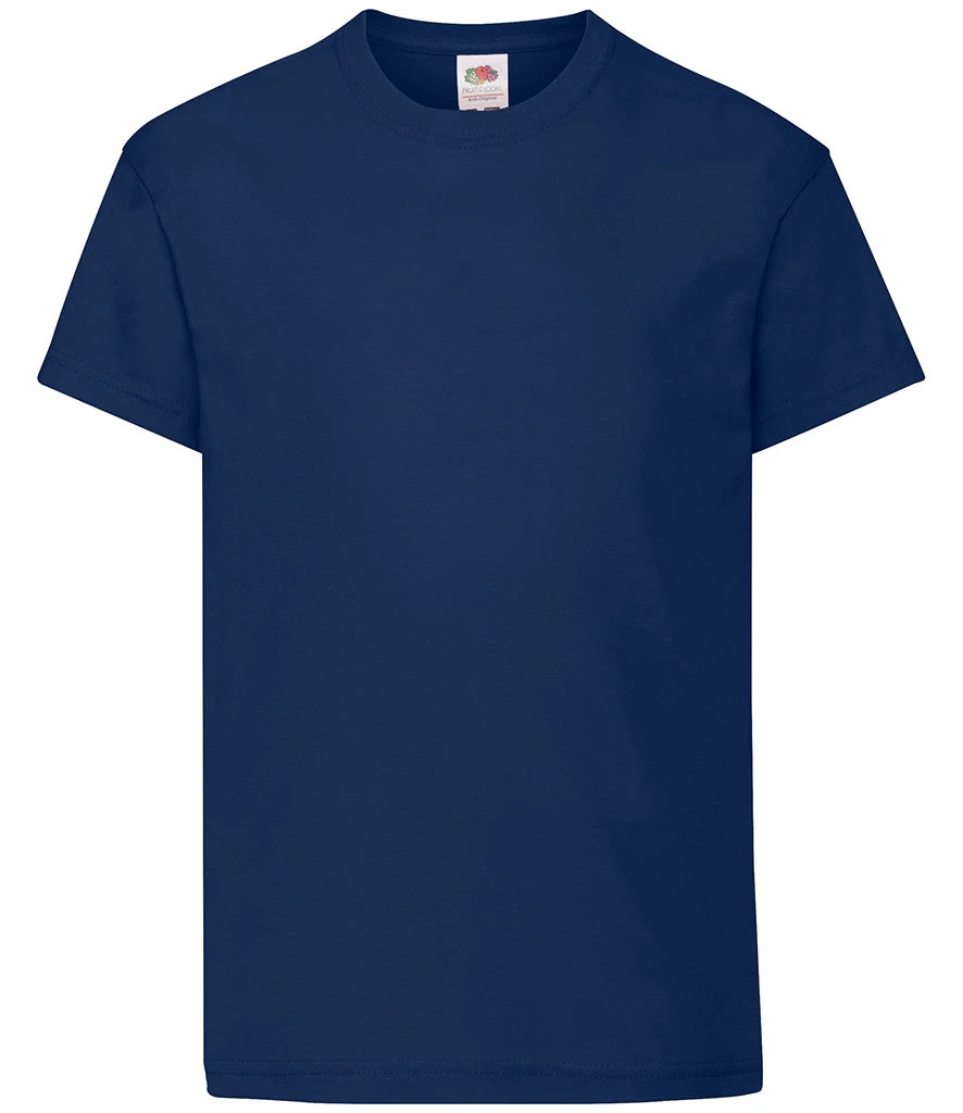 Fruit of the Loom Kids Original T-Shirt — Navy