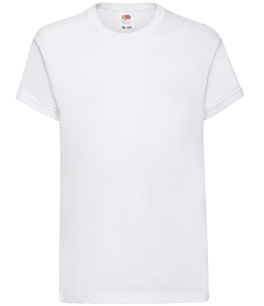 Fruit of the Loom Kids Original T-Shirt — White