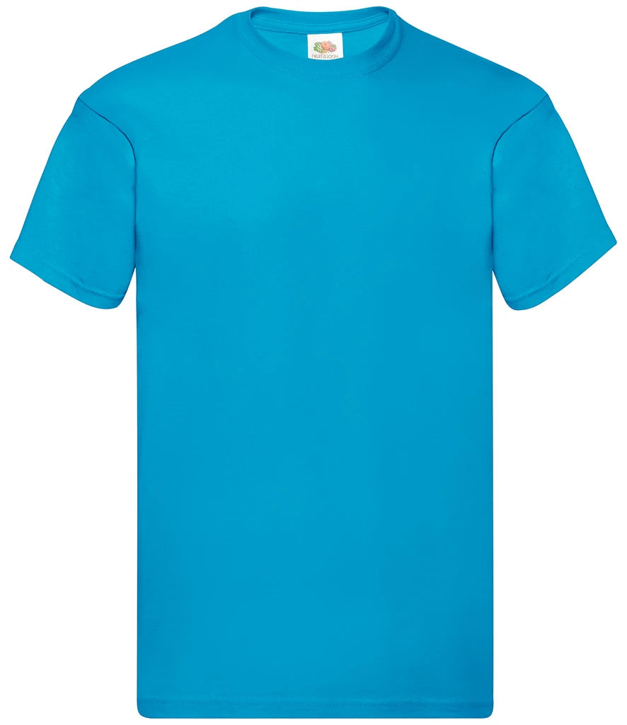 Fruit of the Loom Original T-Shirt — Azure