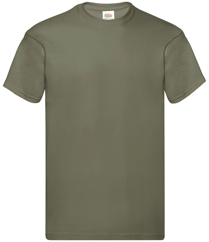 Fruit of the Loom Original T-Shirt — Classic Olive