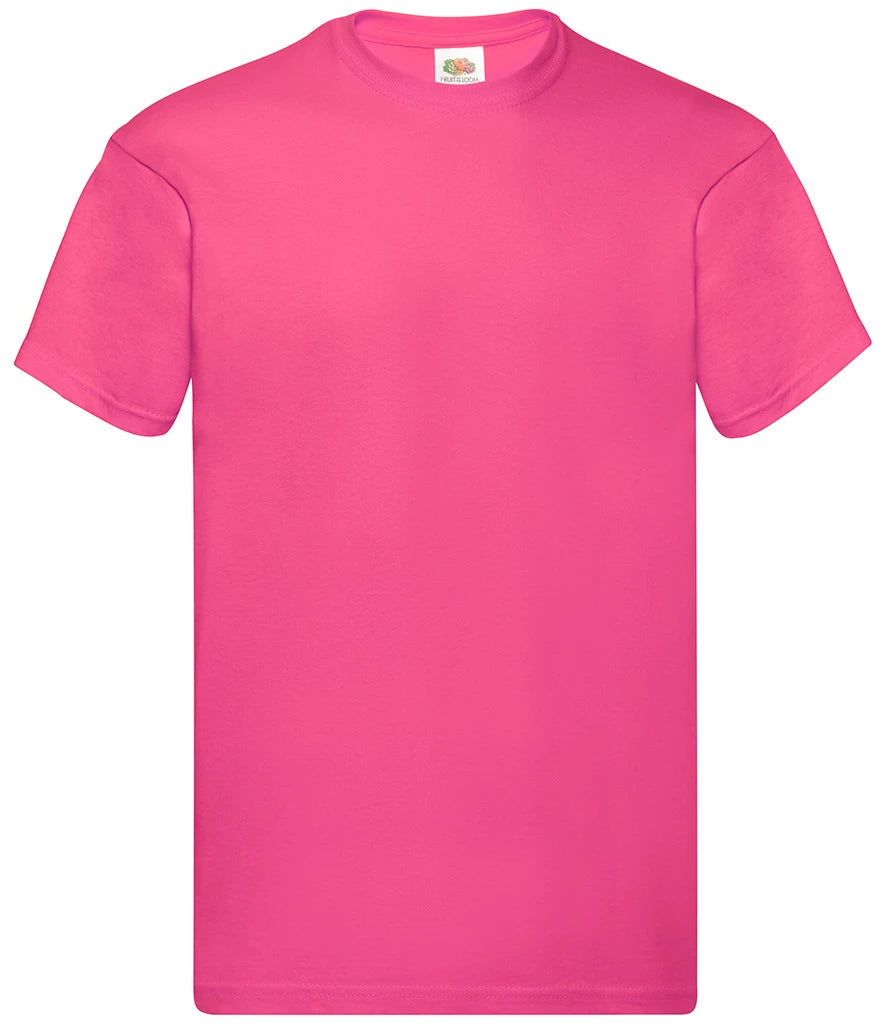 Fruit of the Loom Original T-Shirt — Fuchsia